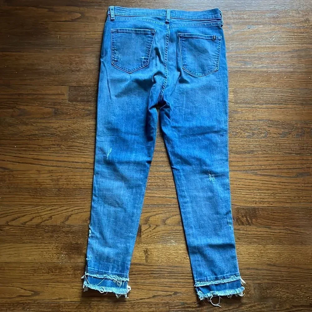 Buffalo David Bitton Ivy High Rise Ankle Grazer Stretch Jeans